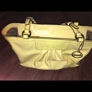 Fair condition coach shoulder bag